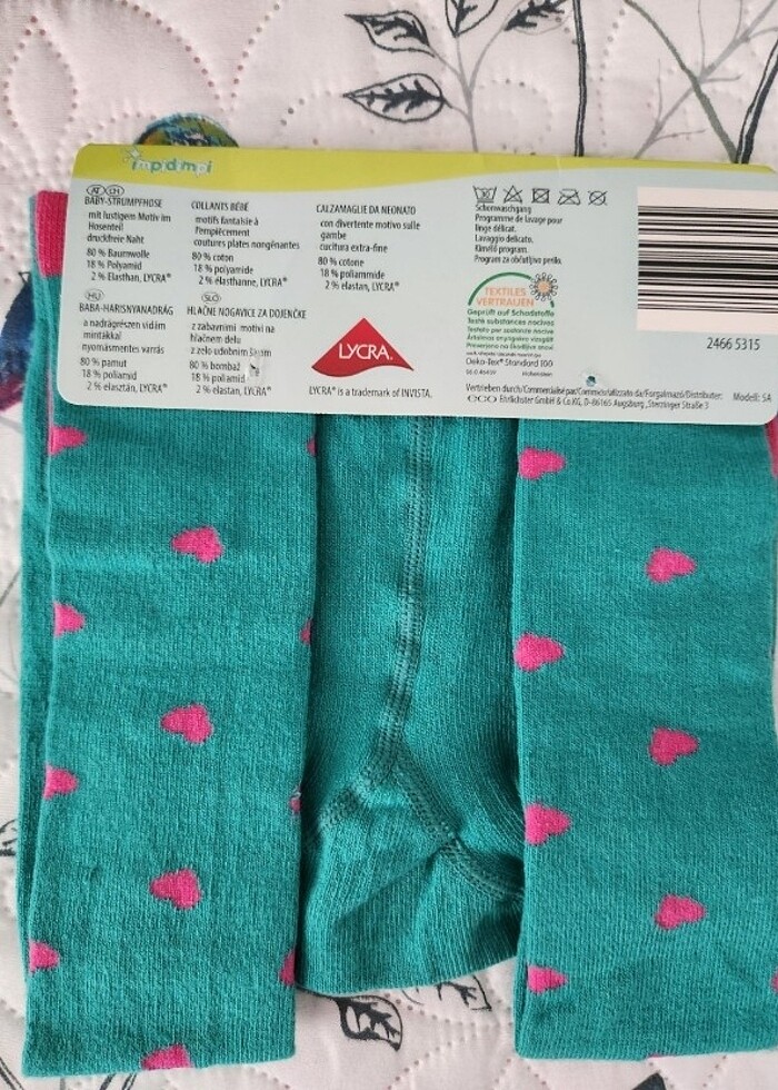 Bebek külotlu çorap  - Görsel 2