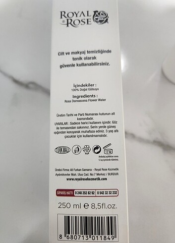 Royal rose gül suyu  - Görsel 2