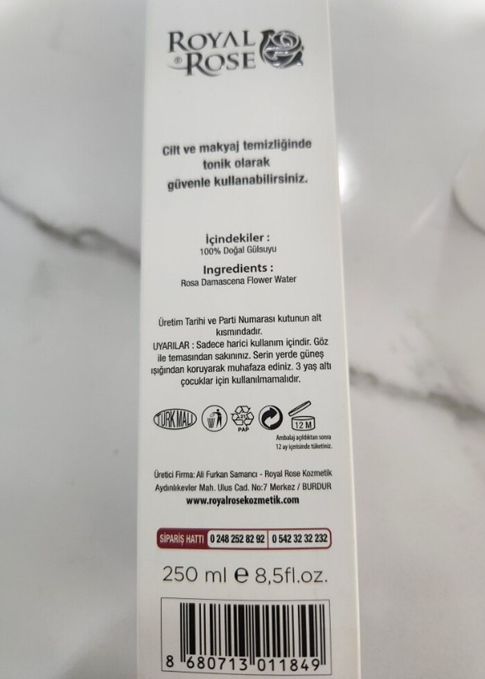 Royal rose gül suyu  - Görsel 2