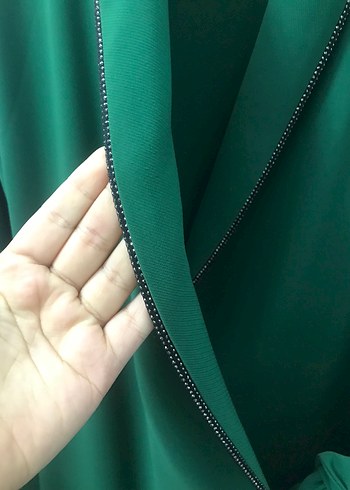 Yeşil Midi Ceket - Görsel 2