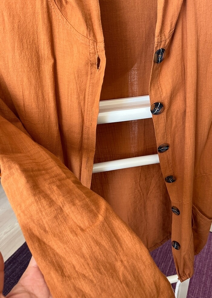 Batik keten gömlek - Görsel 2