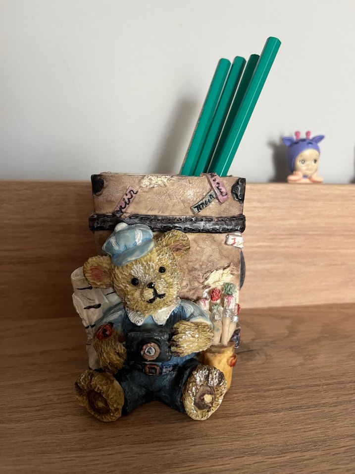 Teddy bear kalemlik - Görsel 2