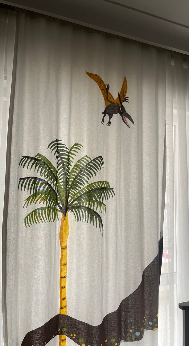 İkea 2 parça çocuk odası perde.2 adet fiyatı - Görsel 4