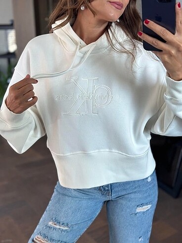 s Beden beyaz Renk Calvin klein sweat