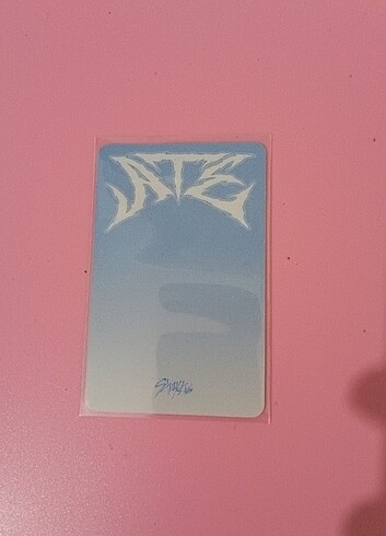 Beden Renk Stray kids Lee know/minho orjinal photocard ( takas yapıyorum )