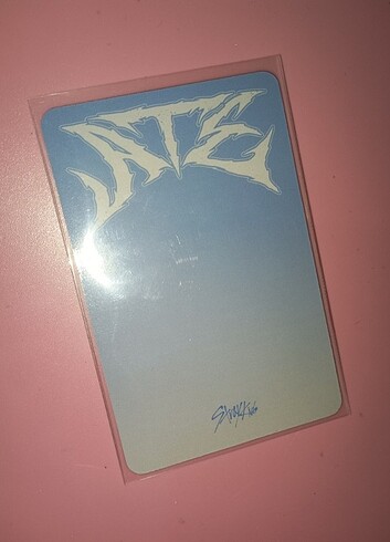 Stray kids Lee know/minho orjinal photocard ( takas yapıyorum )