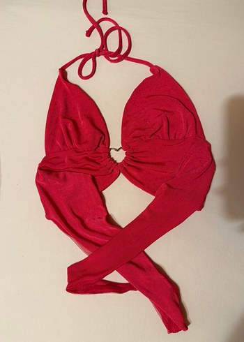 KOTON KALPLİ CROP BÜSTİYER - Görsel 5