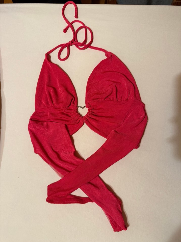 KOTON KALPLİ CROP BÜSTİYER - Görsel 2