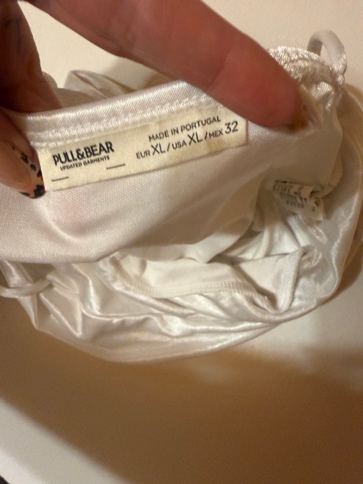 Straplez saten Büstiyer - Görsel 3