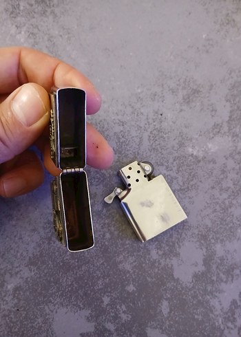 Altın Renkli Çek Cumhuriyeti Prag Temalı Çakmak - Görsel 6