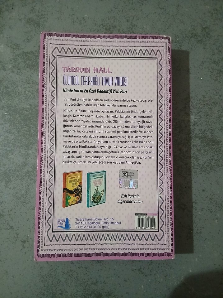 Ölümcül Tereyağlı Tavuk Vakası - Tarquin Hall - Görsel 2