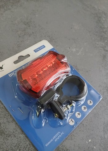 Renkli Kırmızı Bisiklet Arka Lambası 5K-2420 - Görsel 3