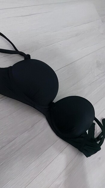 36 Beden Penti 36 beden siyah bikini üstü push up