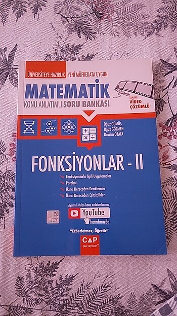 Çap yayınları fonksiyonlar-2 fasikülü hiç çözülmemiştir 