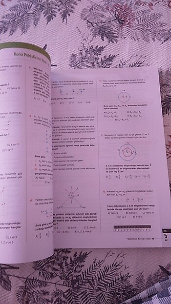  Çap yayınları elektrik manyetizma fasikülü hiç çözülmemiştir 