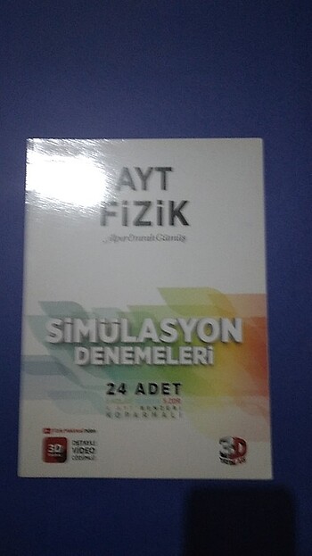 3D yayınları ayt fizik simülasyon denemleri
