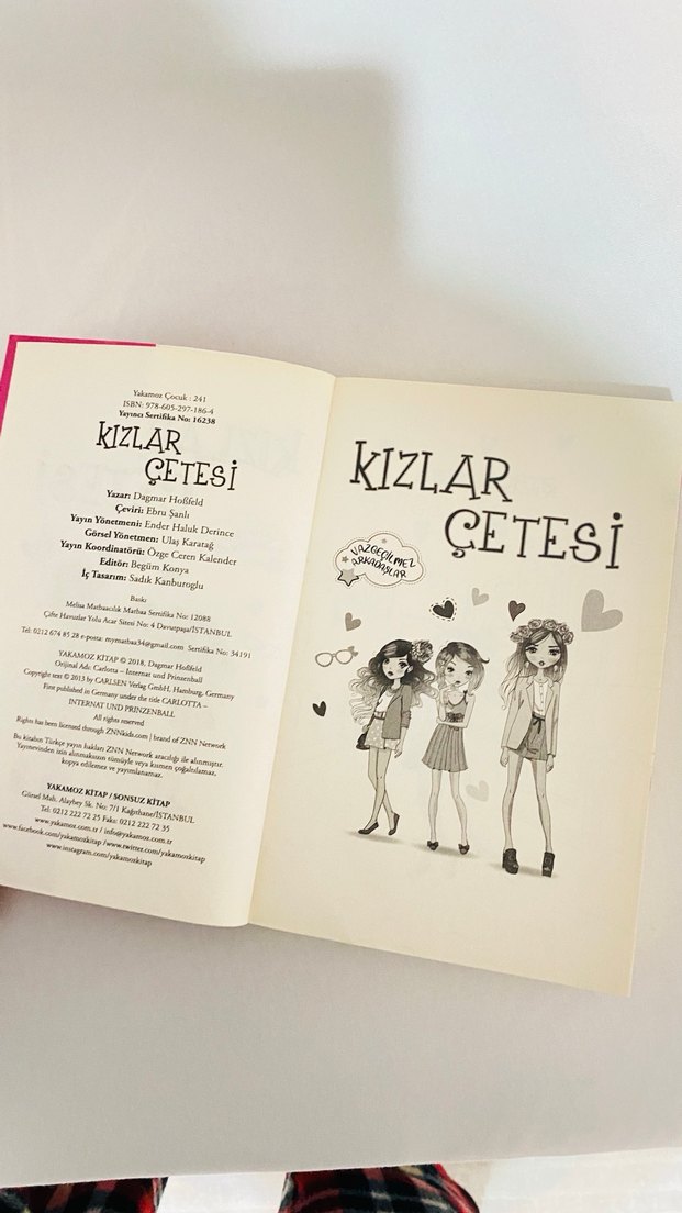 Kızlar Çetesi - Kokulu Çocuk Kitabı - Görsel 2