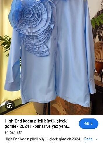 Çiçek figürlü tunik gömlek