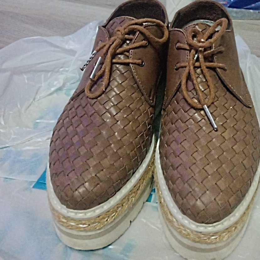 Bohem Tarz Erkek Kahverengi Ayakkabı Bağcıkları - Görsel 3