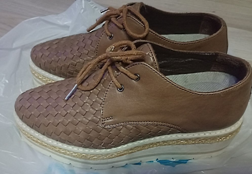 Bohem Tarz Erkek Kahverengi Ayakkabı Bağcıkları - Görsel 2