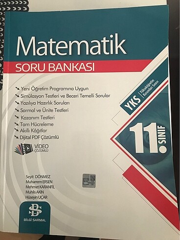 Bilgi Sarmal 11.Sınıf Matematik