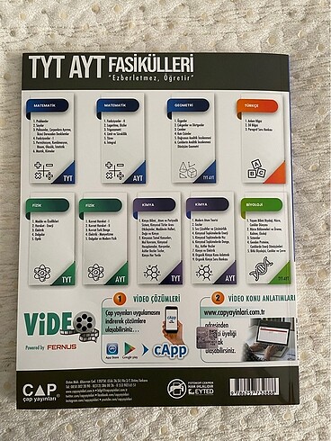  Beden Çap Yayınları Trigo fasikül