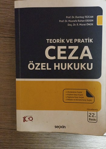 Teorik ve Pratik Ceza Özel Hukuku - 22. Baskı