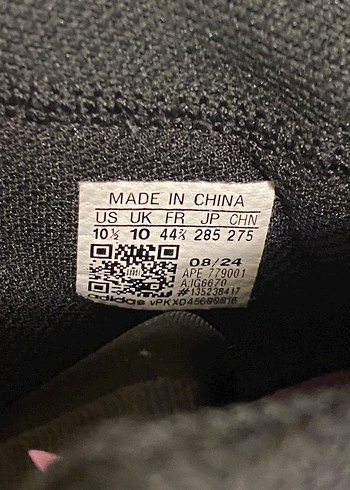 Mor Adidas Basketbol Ayakkabısı 44,5 - Görsel 4