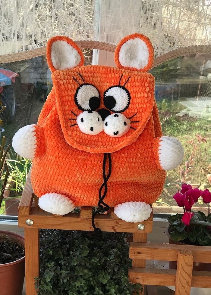 El örgüsü çocuk çantası - Görsel 2