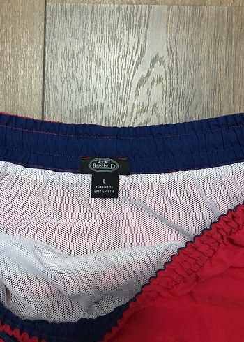 Kırmızı Mini Erkek Deniz Şortu - Görsel 3