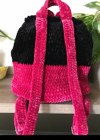 Civil Pembe Nakışlı Bebek Çantası