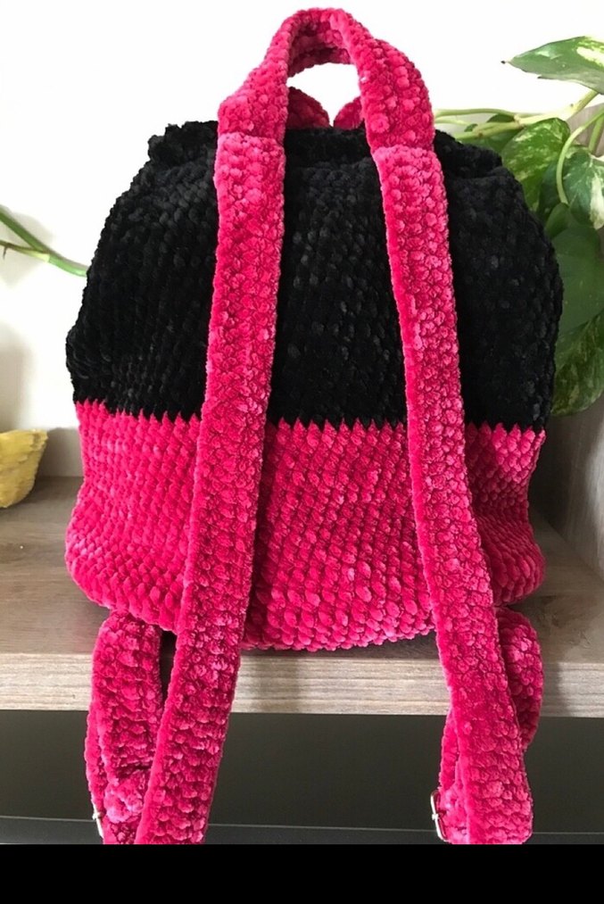 Pembe Nakışlı Bebek Çantası - Görsel 2