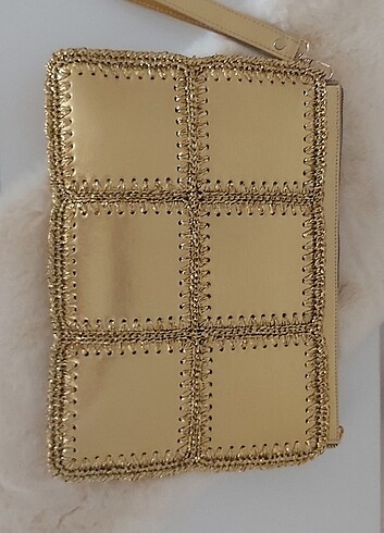 Diğer Gold clutch 
