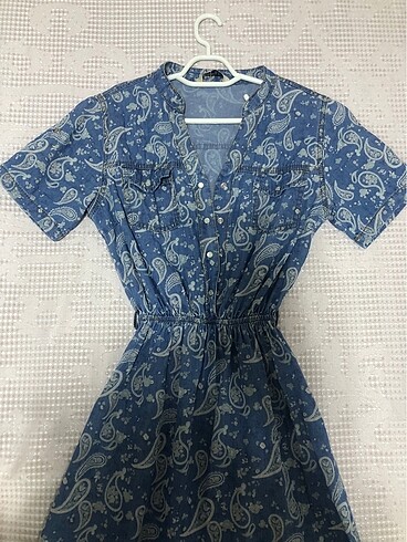 Vintage Mini Kot Elbise