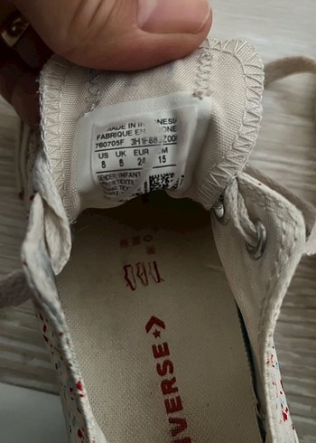 Çocuk çok tarz converse - Görsel 3