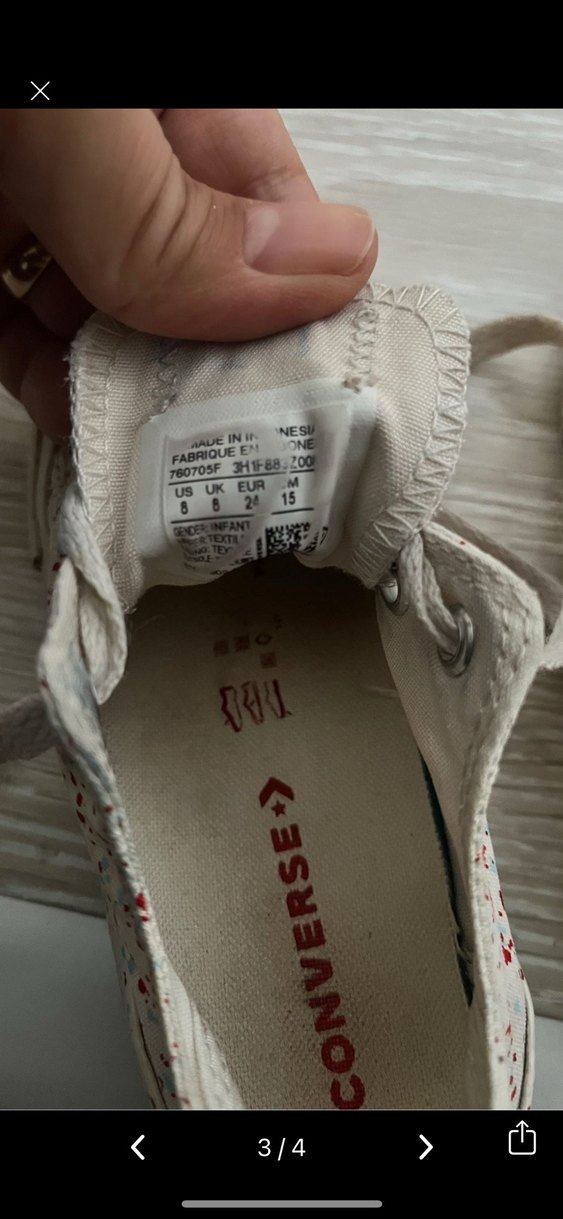 Çocuk çok tarz converse - Görsel 3
