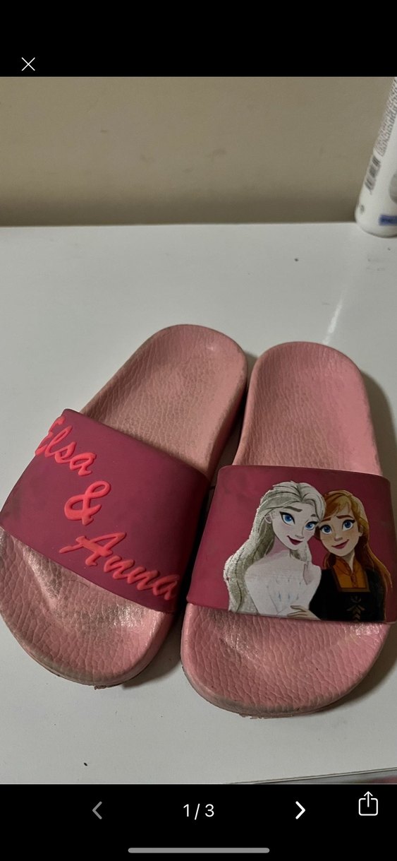 Kız Çocuk Pembe Elsa & Anna Terlik - Görsel 4