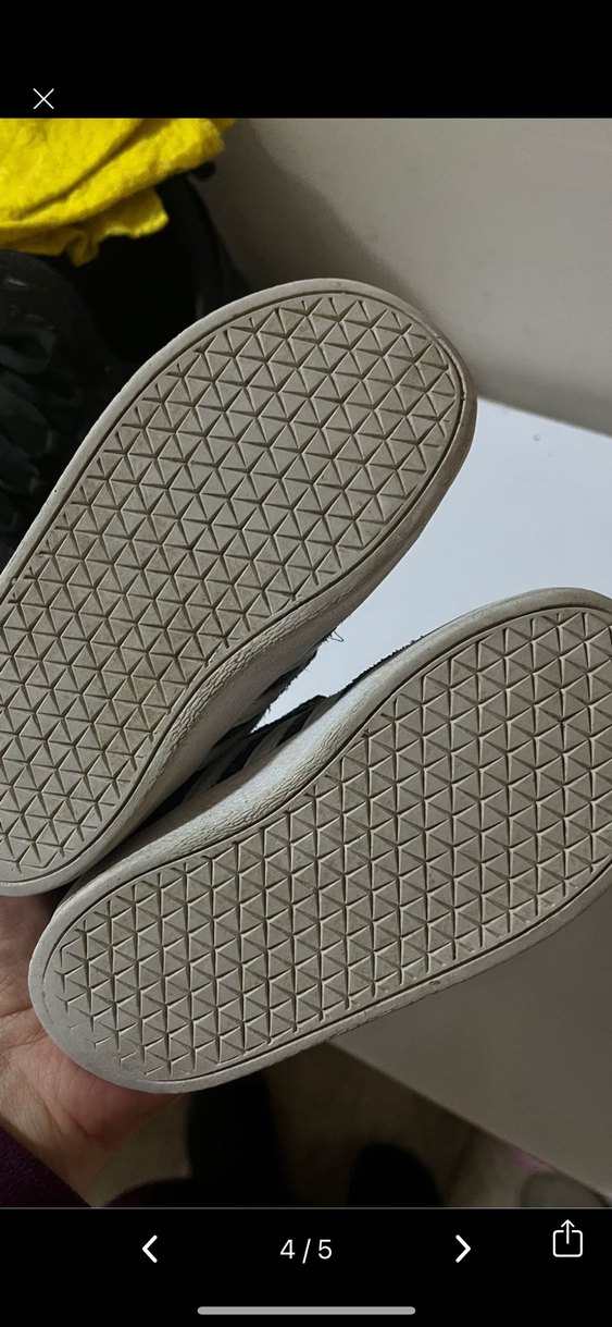 Erkek Çocuk Siyah Adidas Spor Ayakkabı - Görsel 5