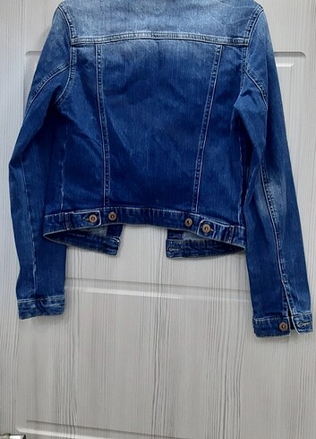 xs Beden Mavi Jeans Kot Mont