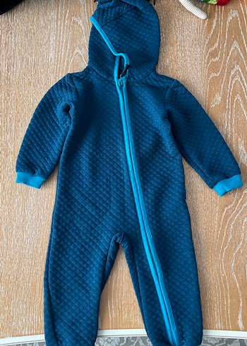 Jakoo ithal Erkek Bebek Lacivert Örgü Polar Tulumu - Görsel 2