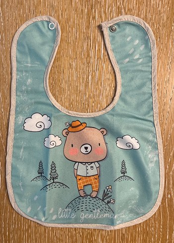 Pastel Renkli Baskılı Bebek Önlükleri 3lü Set - Görsel 4