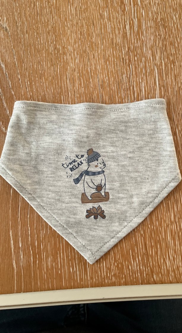 Nakışlı Baby Önlük Seti - 4 Adet - Görsel 2