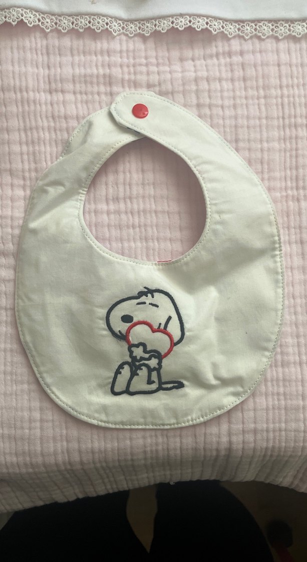 Çok Renkli Yıldız Desenli Bebek Önlüğü - Görsel 2