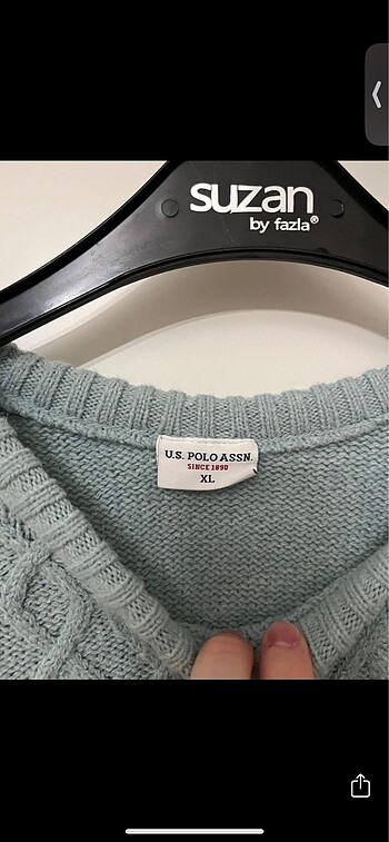 xl Beden turkuaz Renk Us Polo Assn Erkek Kazak