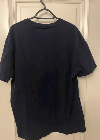 Tommy Jeans Lacivert Erkek Tişört - Görsel 2