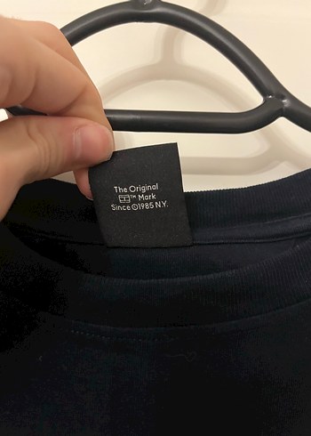 Tommy Jeans Lacivert Erkek Tişört - Görsel 4