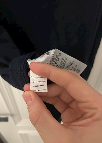 Tommy Jeans Lacivert Erkek Tişört - Görsel 5