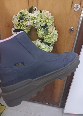 Vans Mavi Suet Bilek Bot