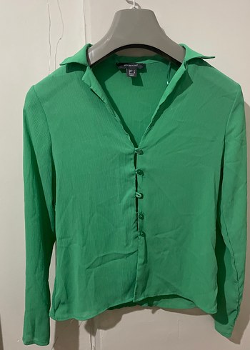 Primark Yesil Gomlek