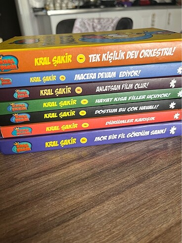  Kral Şakir kitap seti